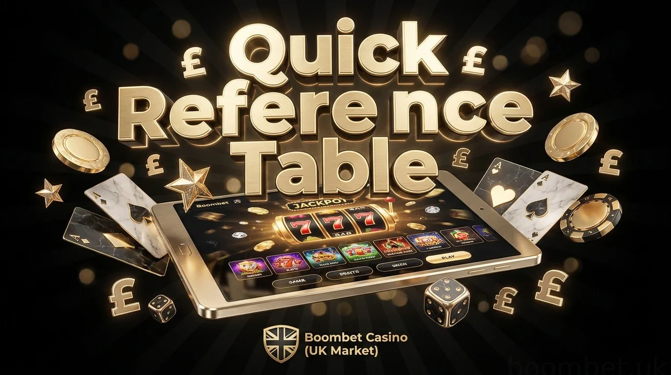 Quick Reference Table